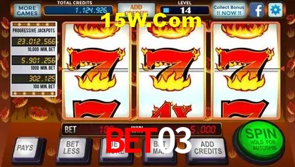Recursos de Bônus Bet03